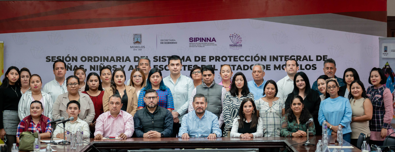 Participa Cuernavaca en la cuarta sesión ordinaria del Sistema de Protección Integral de Niñas, Niños y Adolescentes del Estado de Morelos